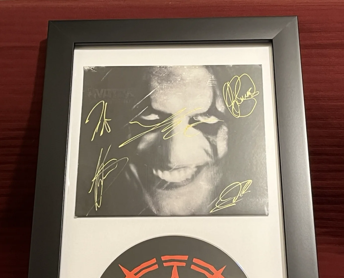 AVATAR BAND SIGNED & FRAMED DANCE DEVIL DANCE CD DISPLAY AUTOGRAPH COA, image 3