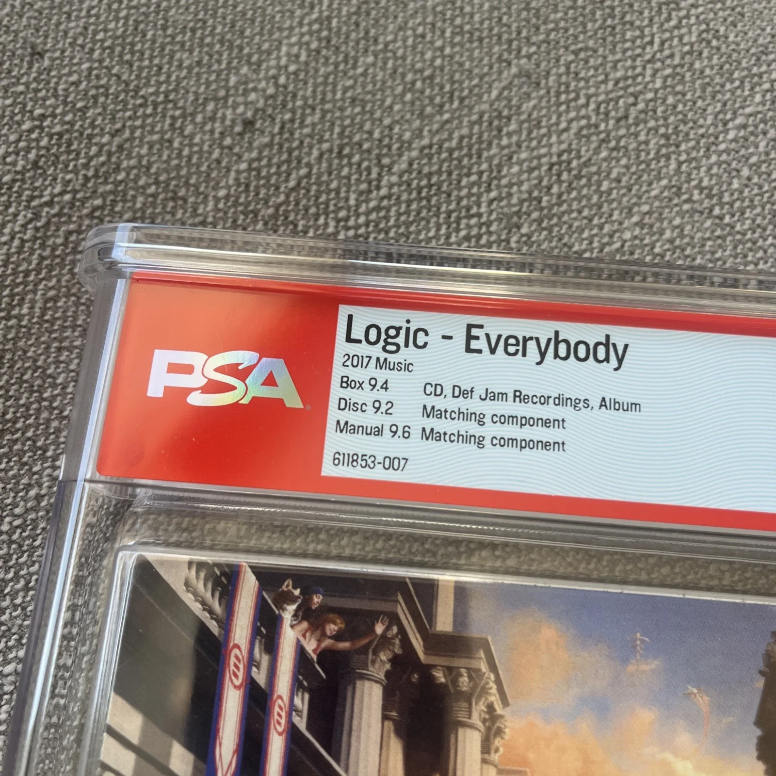 Logic EVERYBODY CD SIGNED Complete In Box - PSA Graded 9.4, image 5