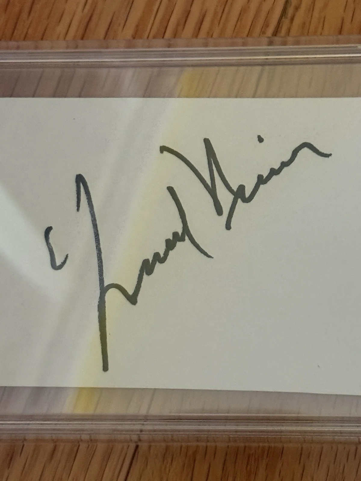 Leonard Nimoy Autograph Cut , Spock in Star Trak PSA/DNA# 85682567, изображение 3