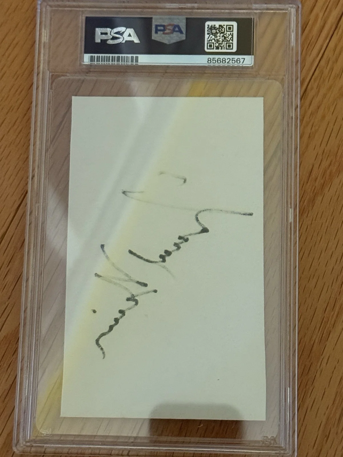 Leonard Nimoy Autograph Cut , Spock in Star Trak PSA/DNA# 85682567, изображение 4