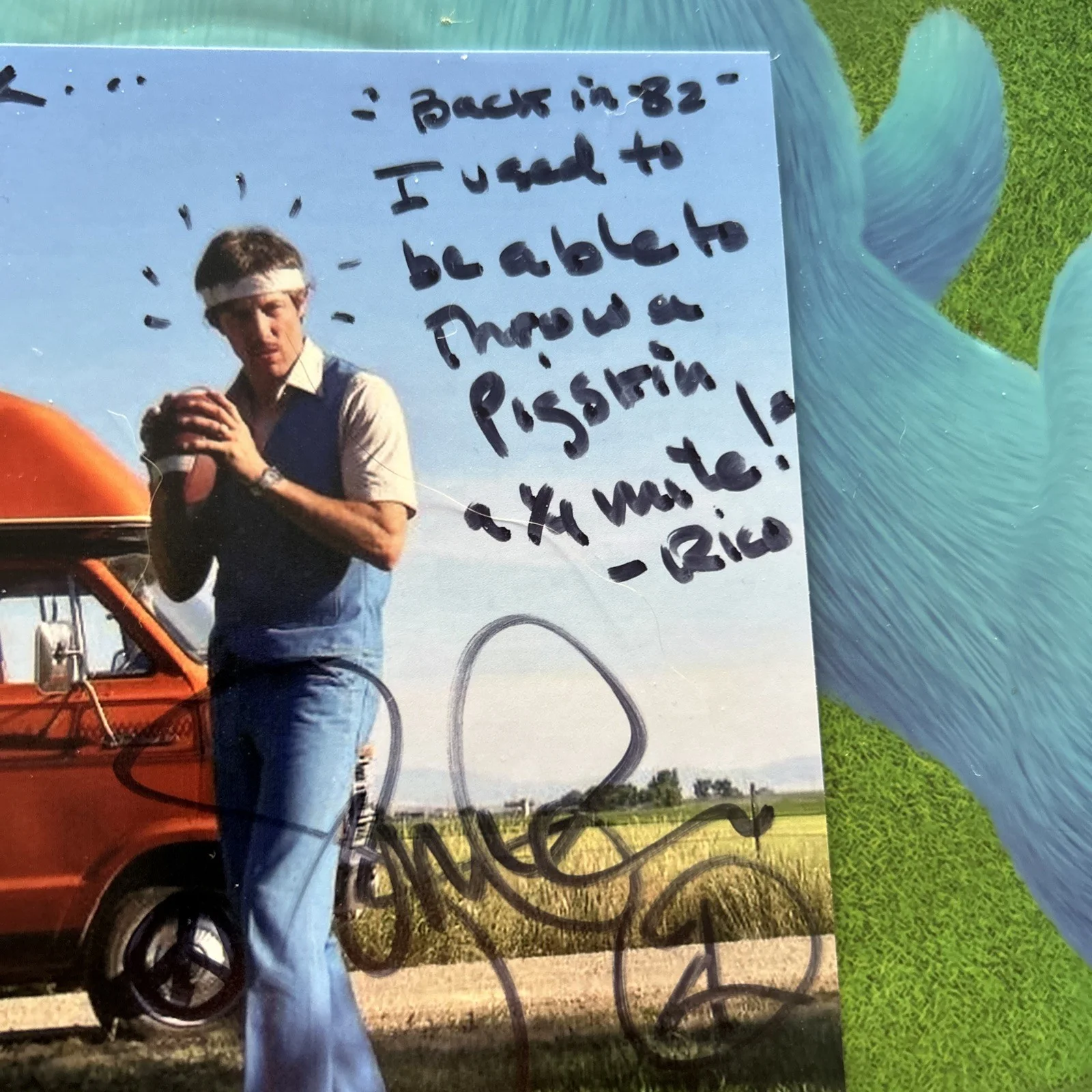 Jon Gries — JON GRIES Autographed Inscribed 4x6 Photo Uncle Rico Napoleon Dynamite, image 2