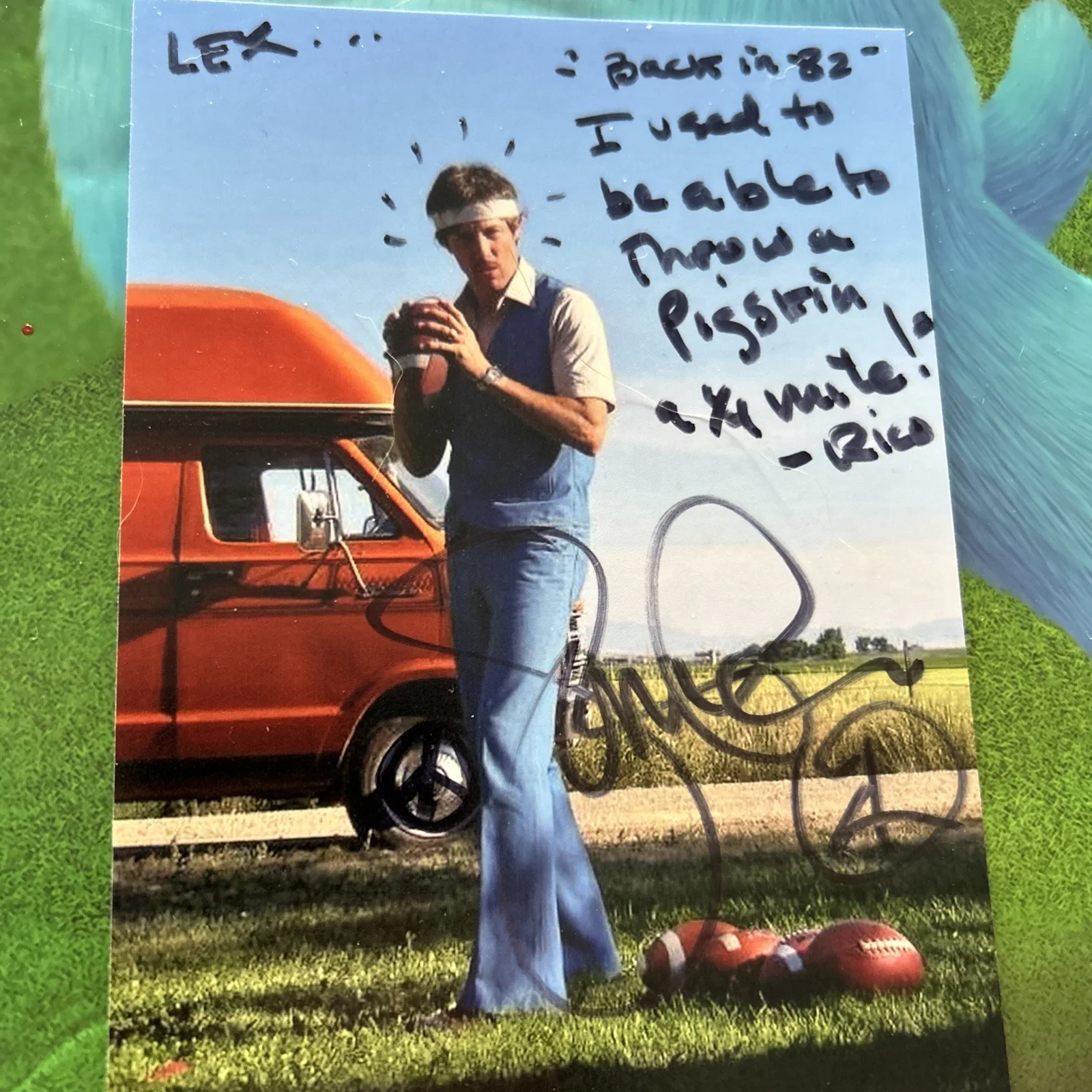 Jon Gries — JON GRIES Autographed Inscribed 4x6 Photo Uncle Rico Napoleon Dynamite, image 4