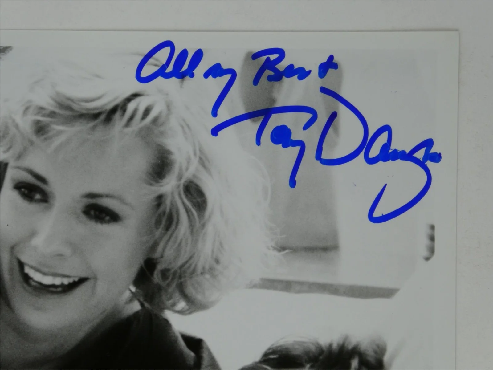 Tony Danza — Tony Danza Signed B&W 8x10 Promo Photo She's Out Of Control Autographed, изображение 2