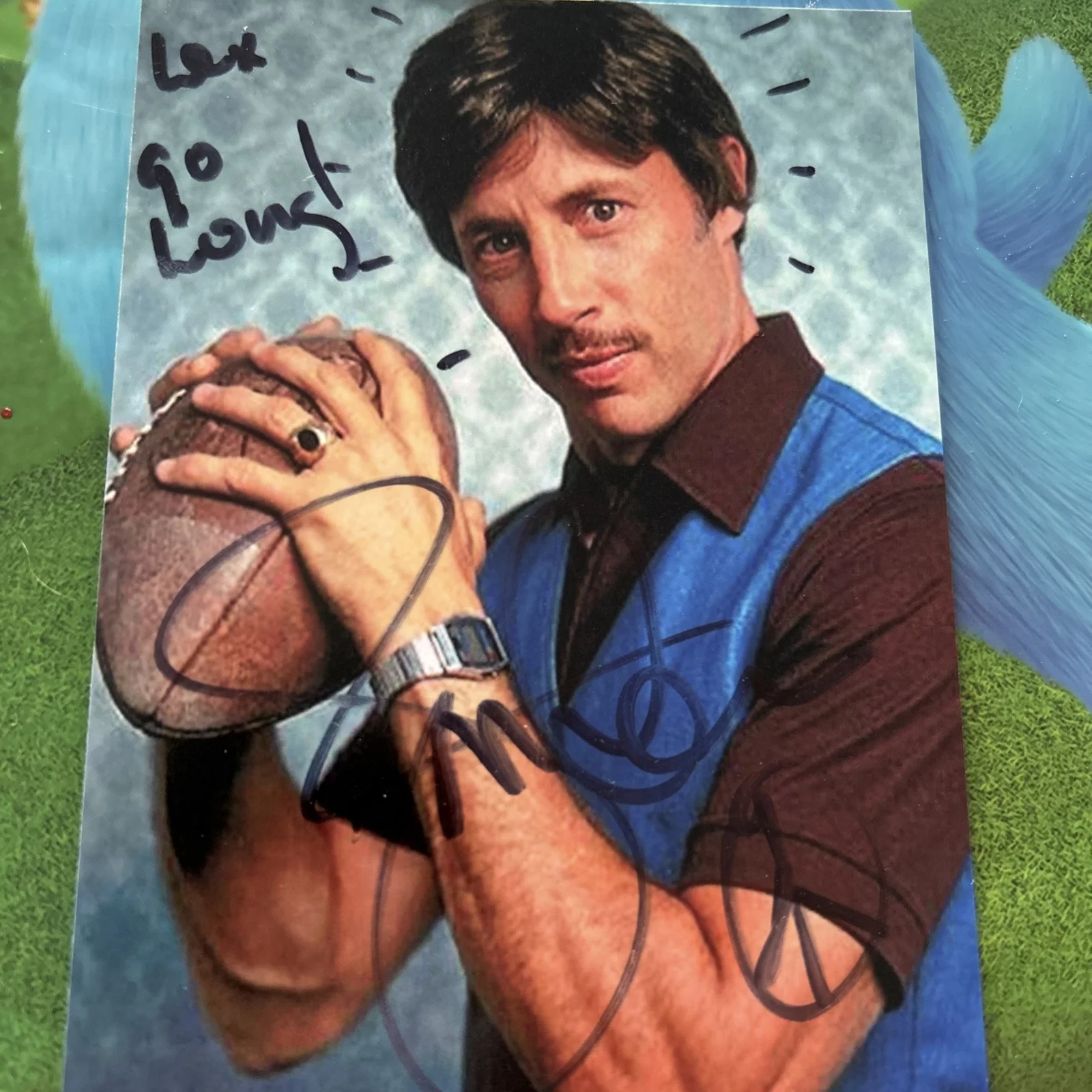 Jon Gries — JON GRIES Autographed Inscribed 4x6 Photo Uncle Rico Napoleon Dynamite, image 2