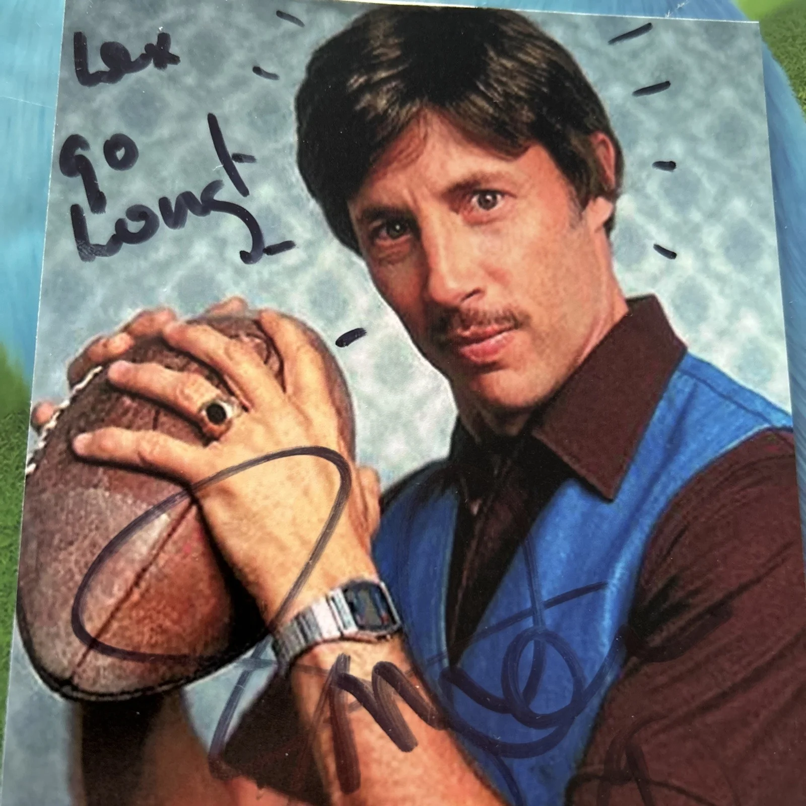 Jon Gries — JON GRIES Autographed Inscribed 4x6 Photo Uncle Rico Napoleon Dynamite, image 3