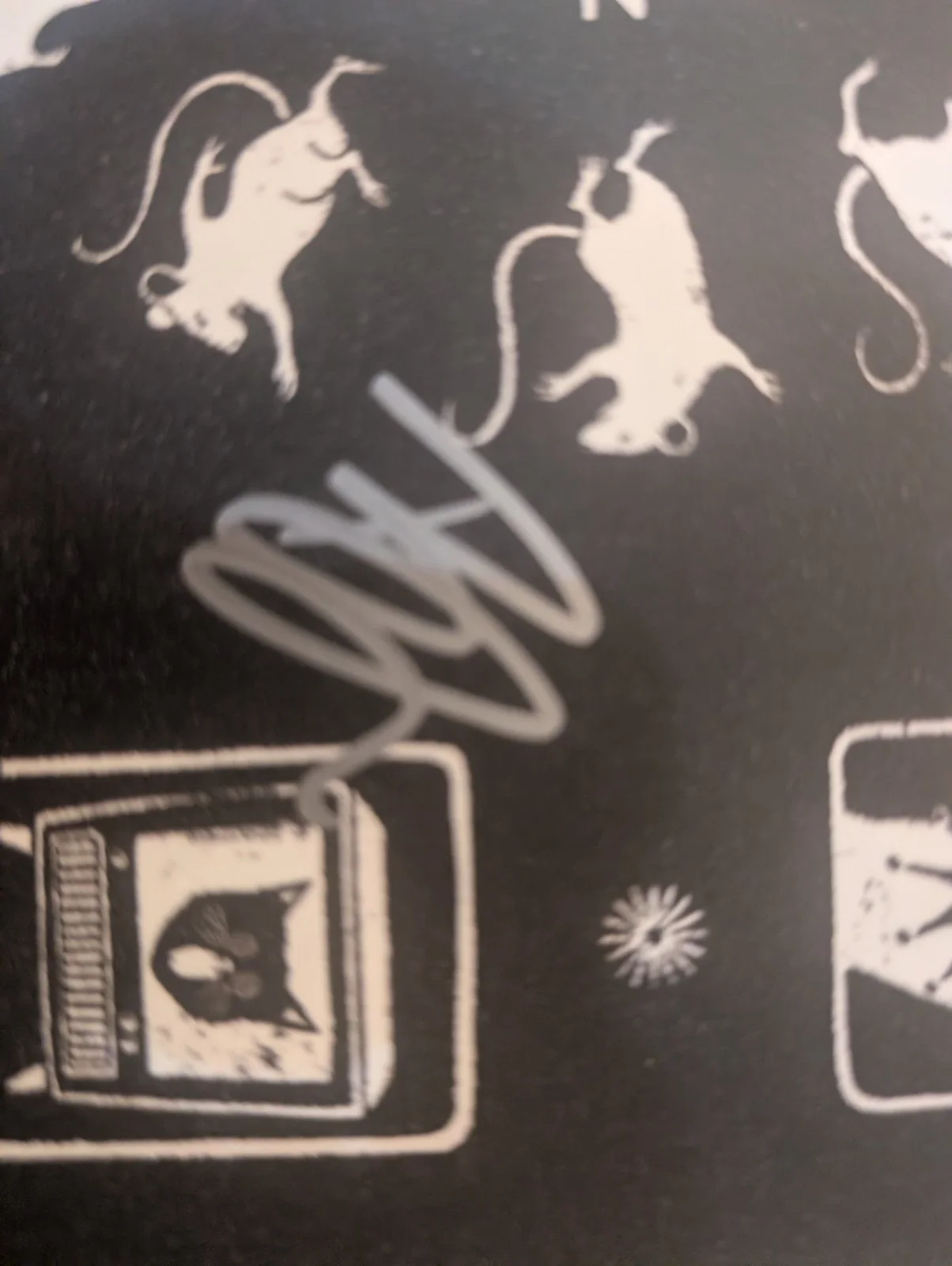 CAGE THE ELEPHANT - Neon Pill - SIGNED Milky Clear Vinyl LP Autographed, image 5