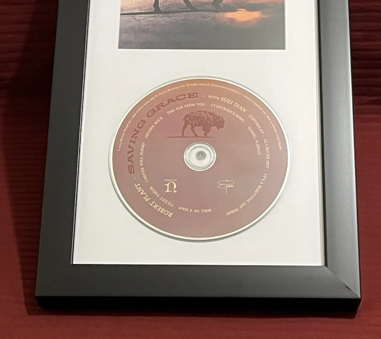 ROBERT PLANT SIGNED & FRAMED SAVING GRACE CD DISPLAY LED ZEPPELIN AUTOGRAPH COA, image 5