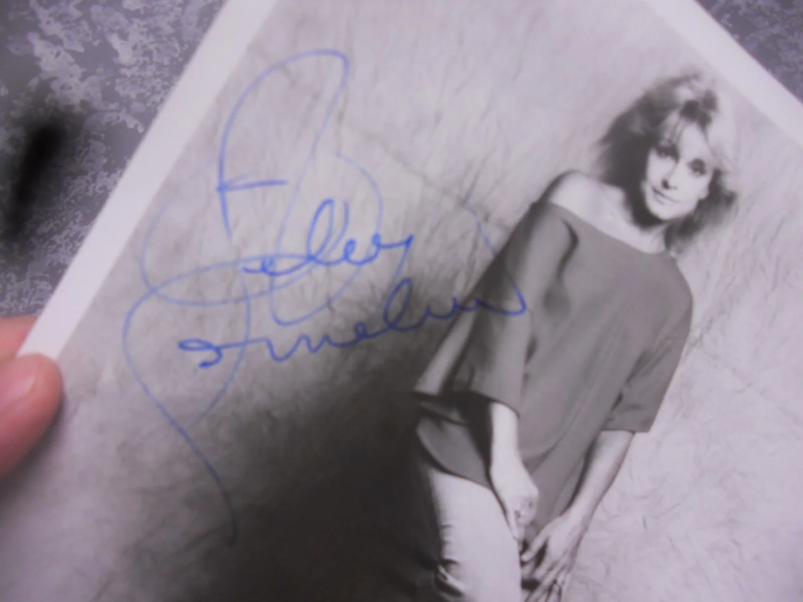 Helen Cornelius Country Music Signed Autographed 8x10 B & W Photo, изображение 5