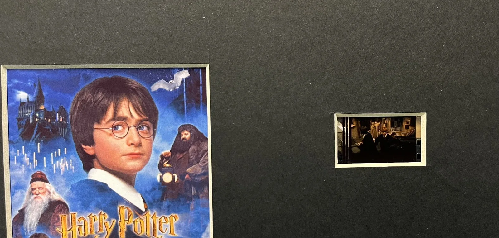 HARRY POTTER . AND THE PHILOSOPHERS STONE 35mm Film Cell Mounted Display, изображение 3