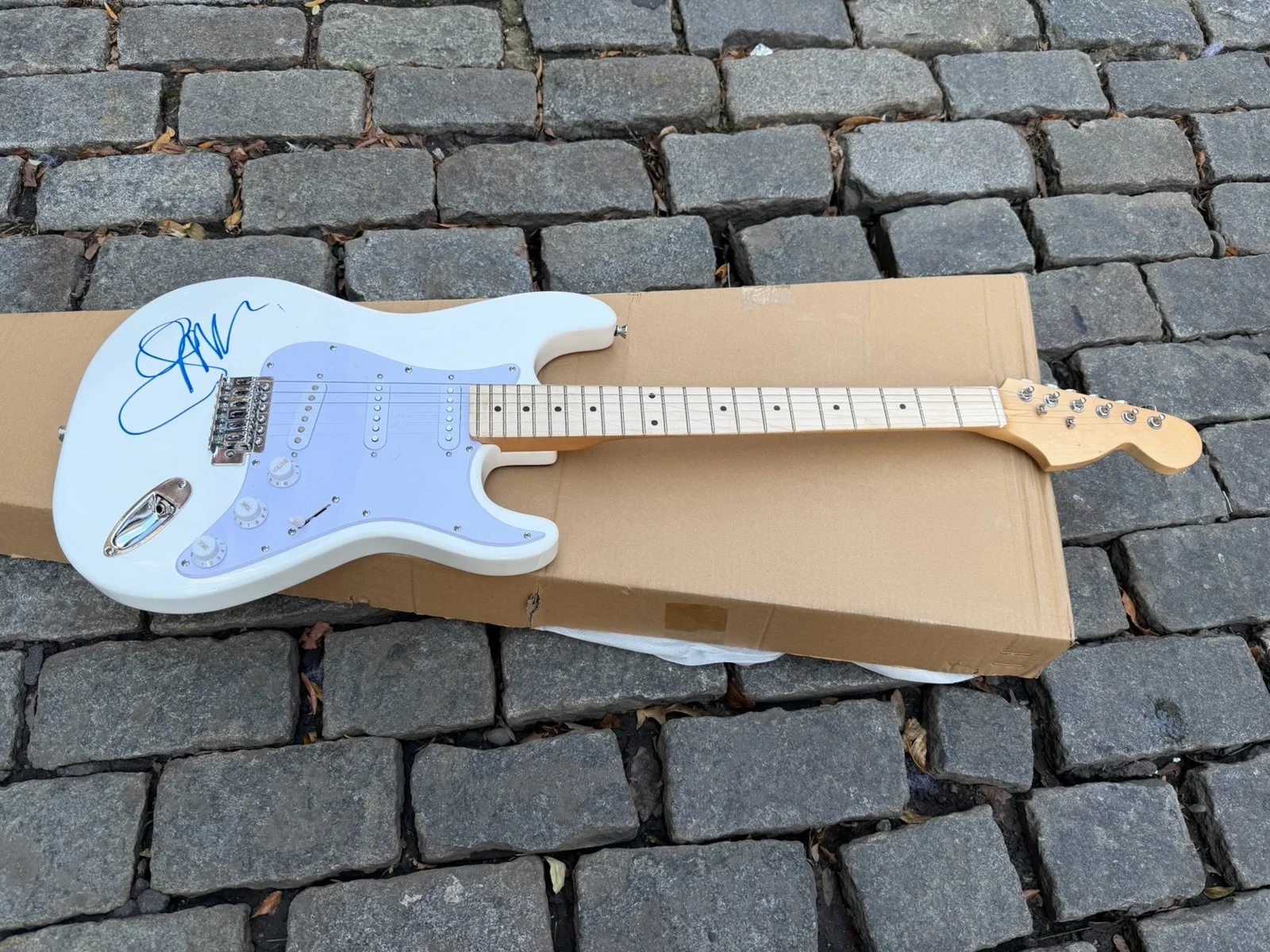 Sexy Gwen Stefani Signed Guitar VIDEO and PICTURE PROOF, изображение 4