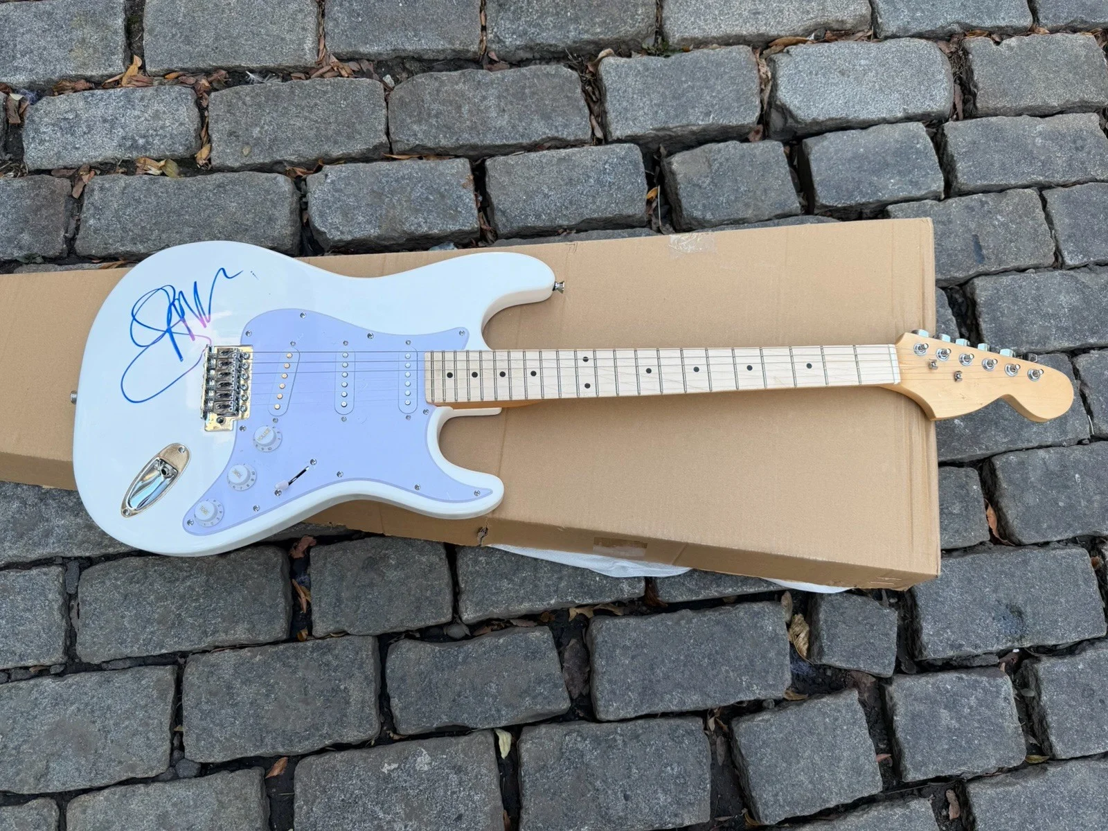 Sexy Gwen Stefani Signed Guitar VIDEO and PICTURE PROOF, изображение 5