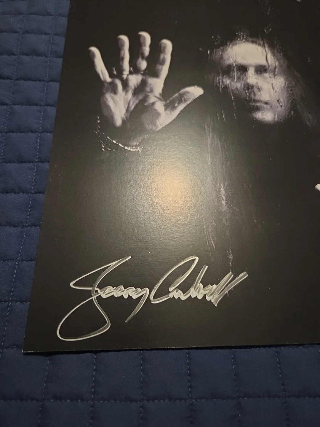 Alice In Chains Jerry Cantrell Signed I Want Blood 12x12 Album Flat & Vinyl Incl, изображение 5