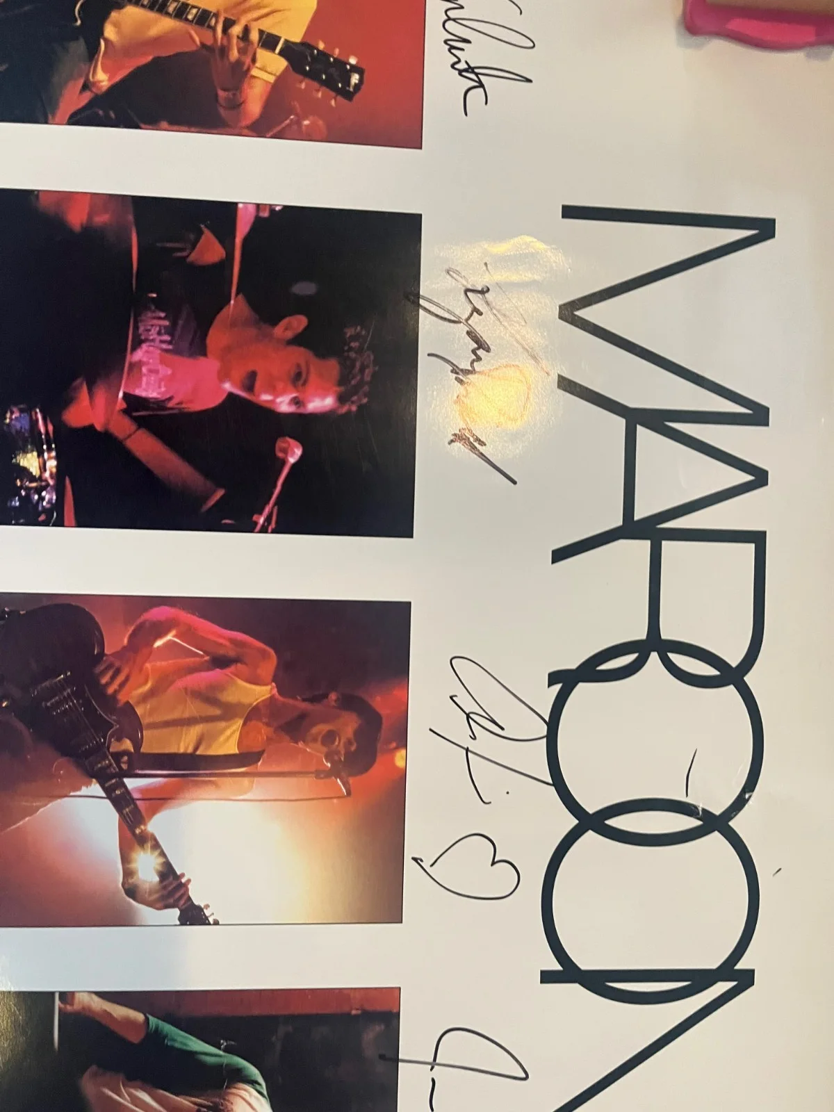 Maroon 5 Autographed Signed Poster - Signed by all 5 Members!, image 3