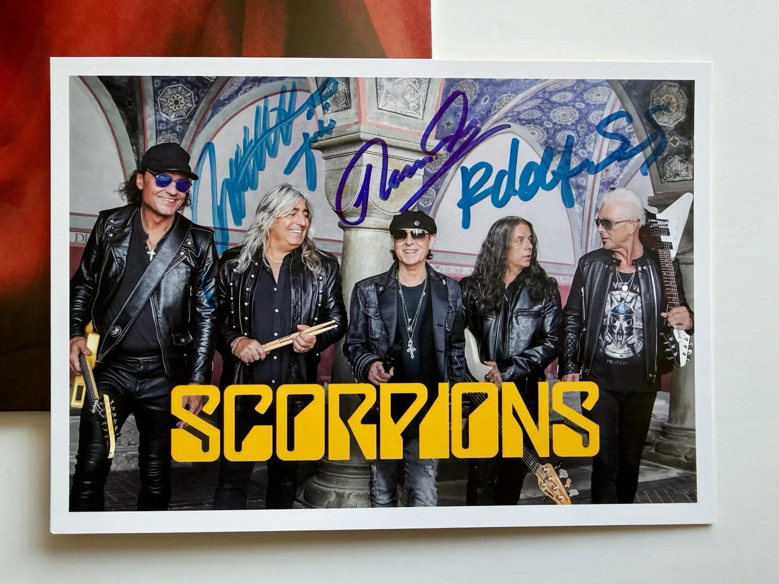 Scorpions Rock Believer Vinyl LP + SIGNED Photo Klaus Meine Rudolph NEW LIMITED, изображение 2