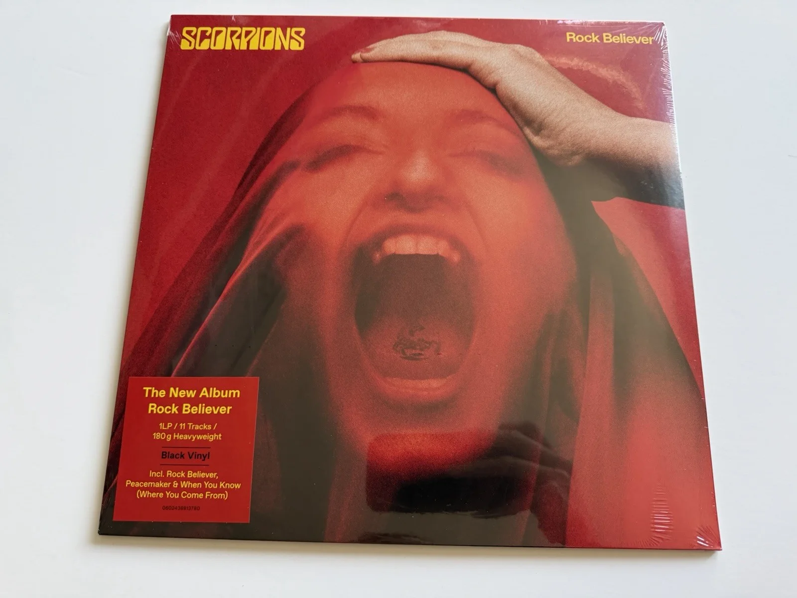 Scorpions Rock Believer Vinyl LP + SIGNED Photo Klaus Meine Rudolph NEW LIMITED, изображение 3