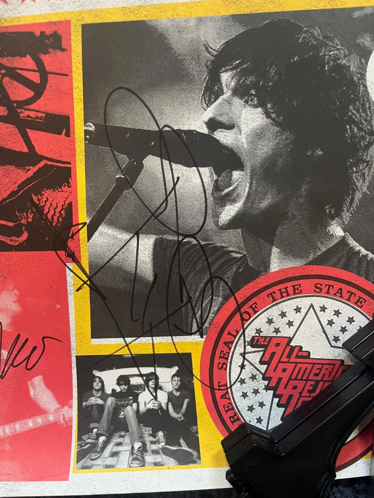 All American Rejects Signed Poster - Full Band, image 2