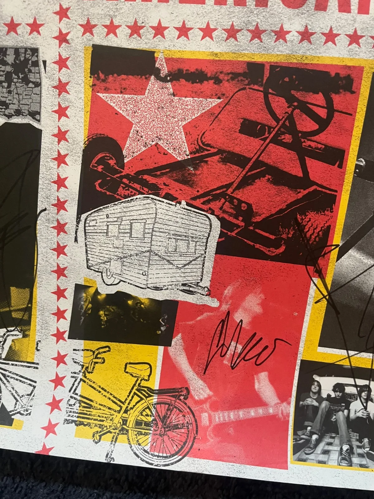 All American Rejects Signed Poster - Full Band, image 3