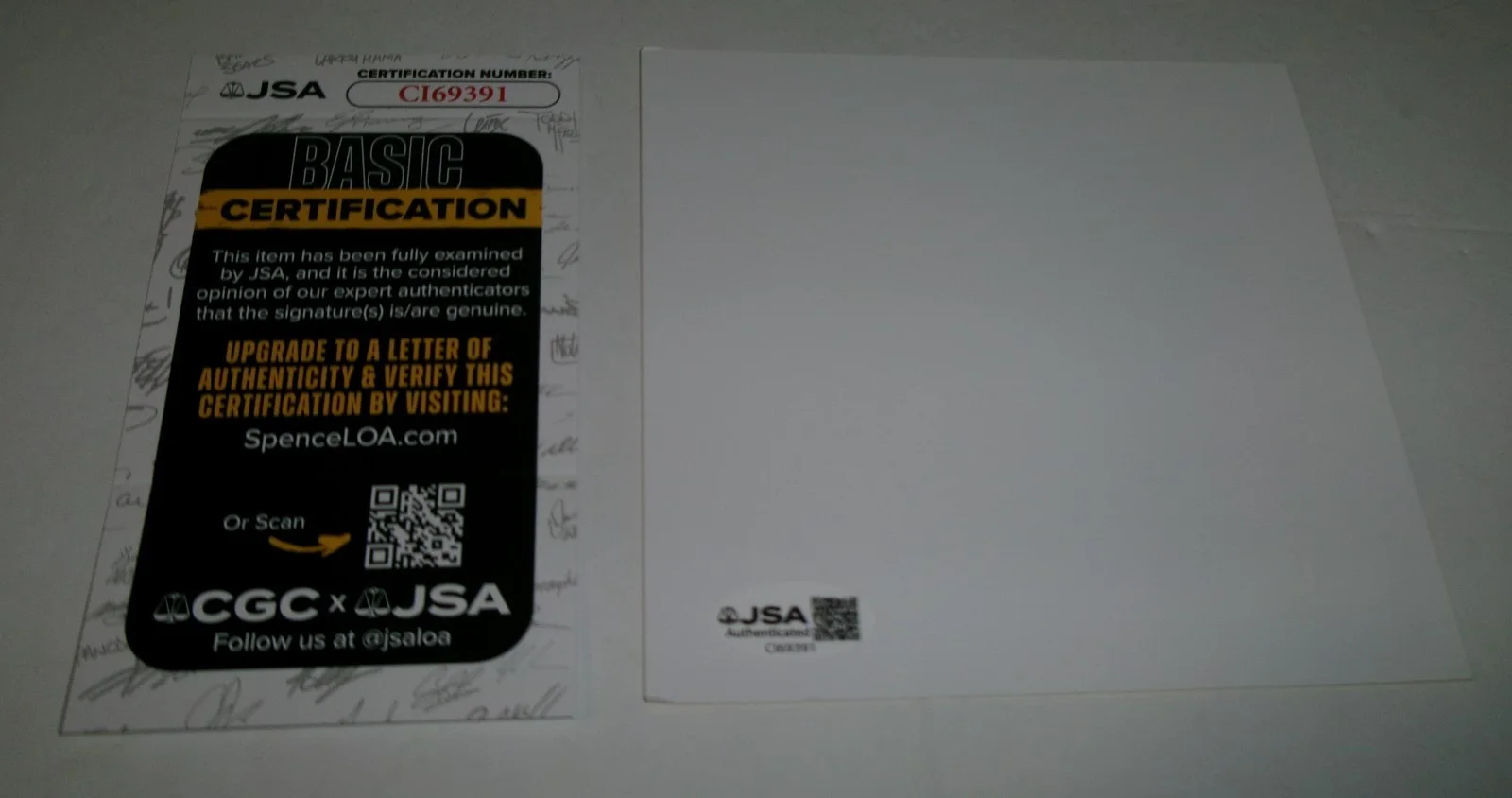 Mammoth Wolfgang Van Halen Signed The End CD Cover FRAMED JSA CERT, image 4