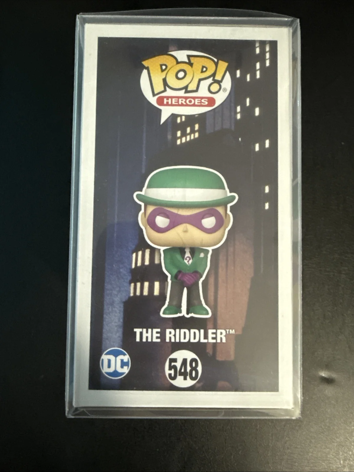 John Glover Signed The Riddler Batman Funko Pop OC Certification WITH PROTECTOR, image 4