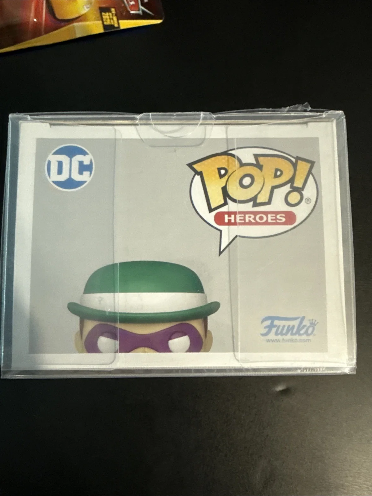 John Glover Signed The Riddler Batman Funko Pop OC Certification WITH PROTECTOR, image 5