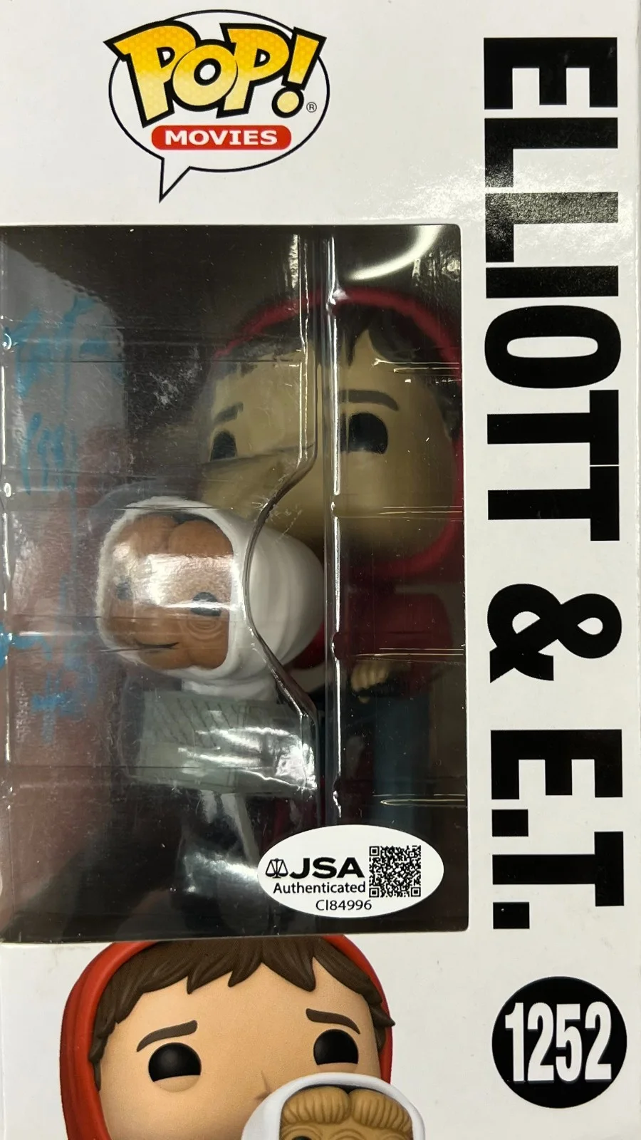 Matthew DeMeritt, Henry Thomas — Matthew DeMeritt & Henry Thomas autographed inscribed Funko Pop #1252 E.T JSA, изображение 2