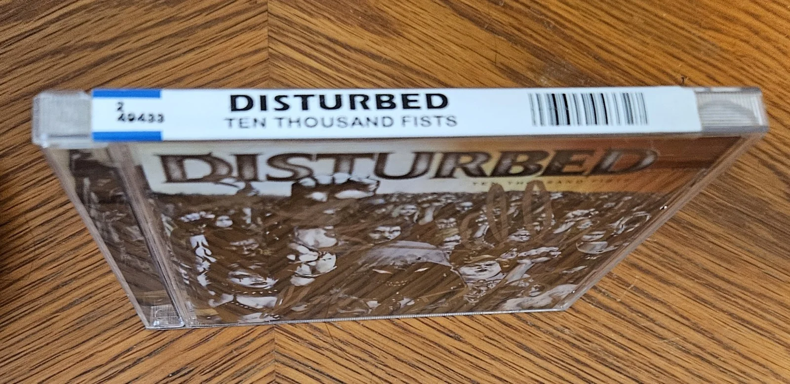 Disturbed Ten Thousand Fists Autographed and Sealed Tour Exclusive NEW CD, image 3