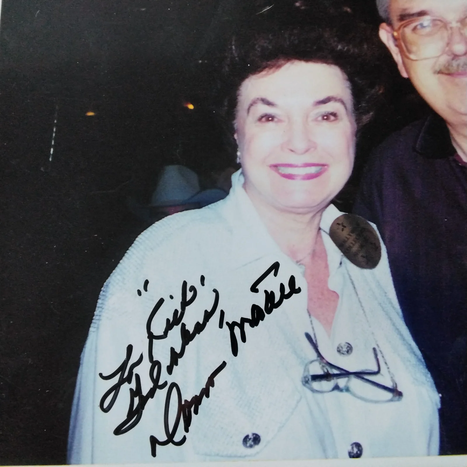 Donna Martell SIGNED Photo 50s TV Film Actress Gene Autry Bomba Project Moonbase, изображение 5