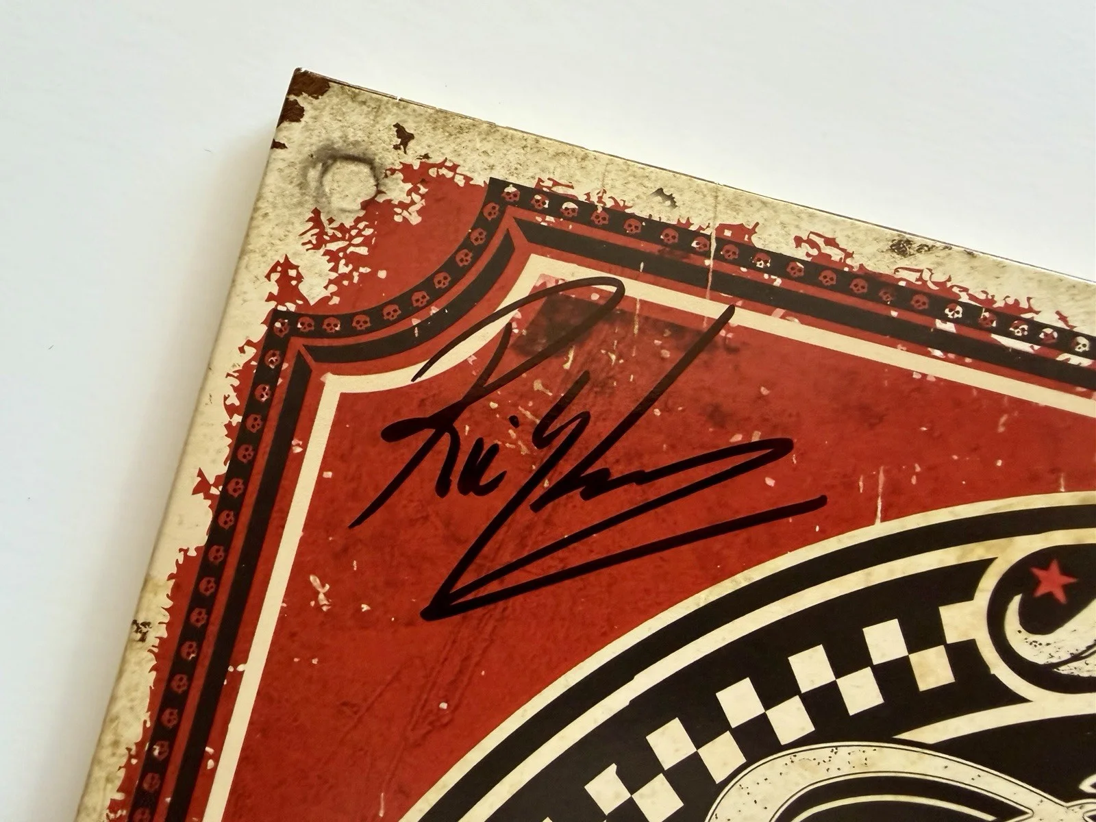 Ricky Warwick SIGNED Vinyl LP When Life Was Hard And Fast AUTOGRAPHED NEW Rare, image 2