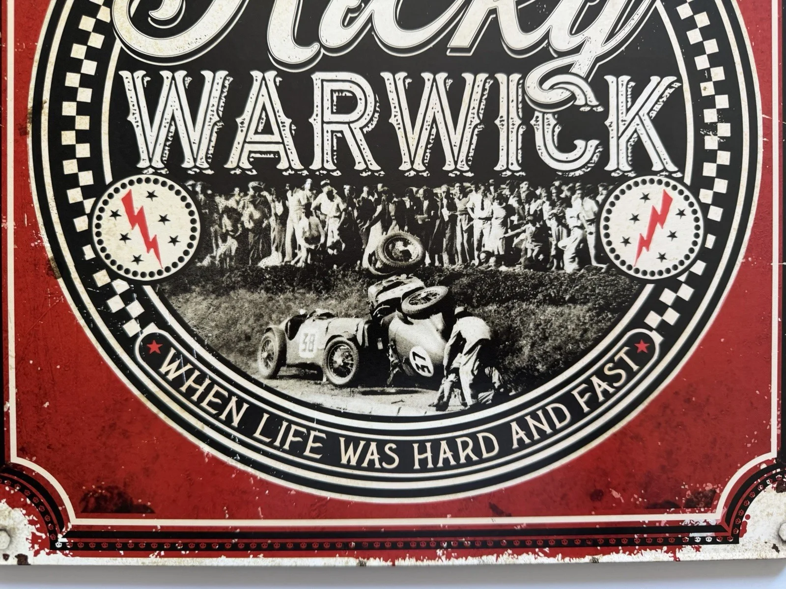 Ricky Warwick SIGNED Vinyl LP When Life Was Hard And Fast AUTOGRAPHED NEW Rare, image 4