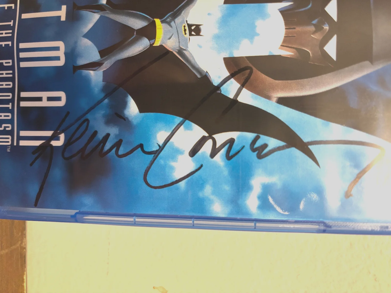 Kevin Conroy — Kevin Conroy Autographed - Batman: Mask of the Phantasm Bluray | Signed!, image 2