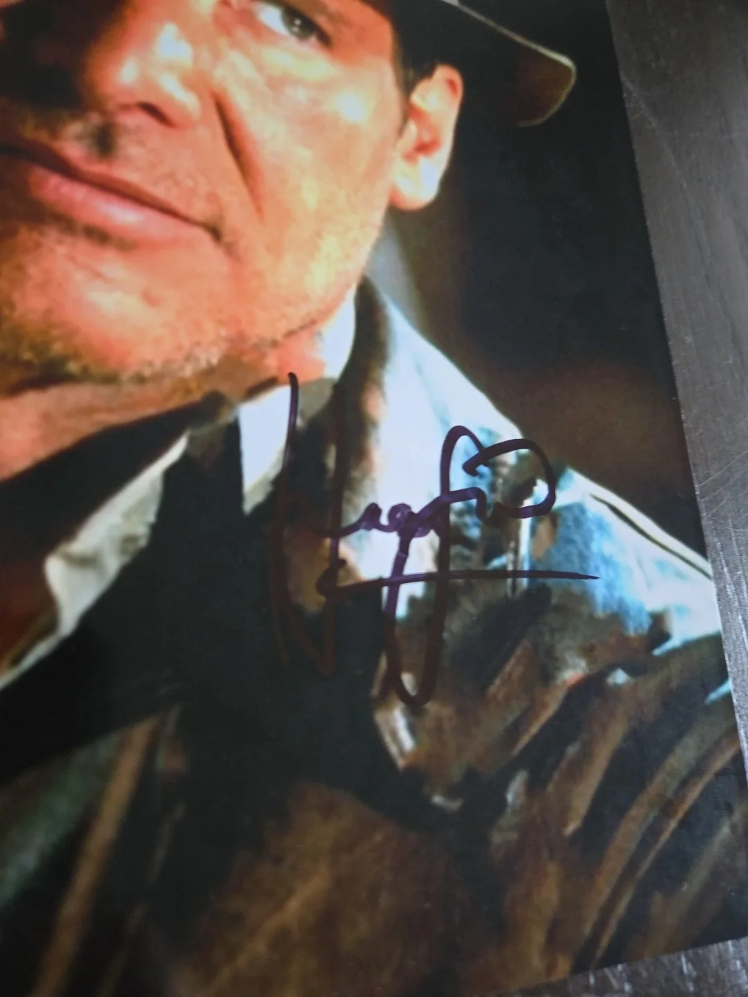 Harrison Ford Indiana Jones Signed 8x10 Photograph COA Hollywood Autographs 2017, изображение 3