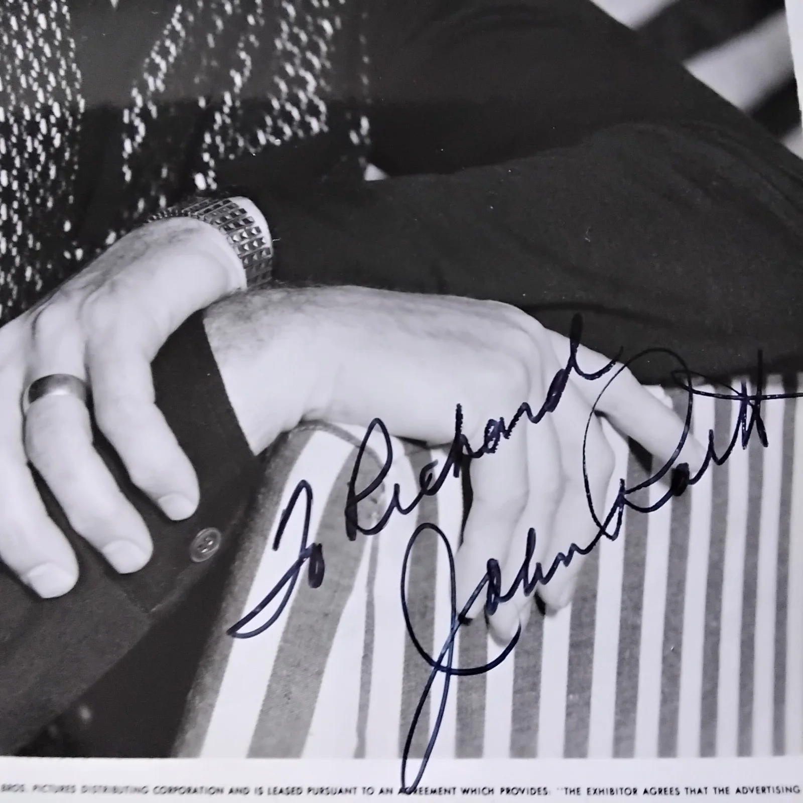 John Raitt SIGNED Photo Movie Actor Musicials Carousel Ziegfeld Girl Billy Kid, изображение 4