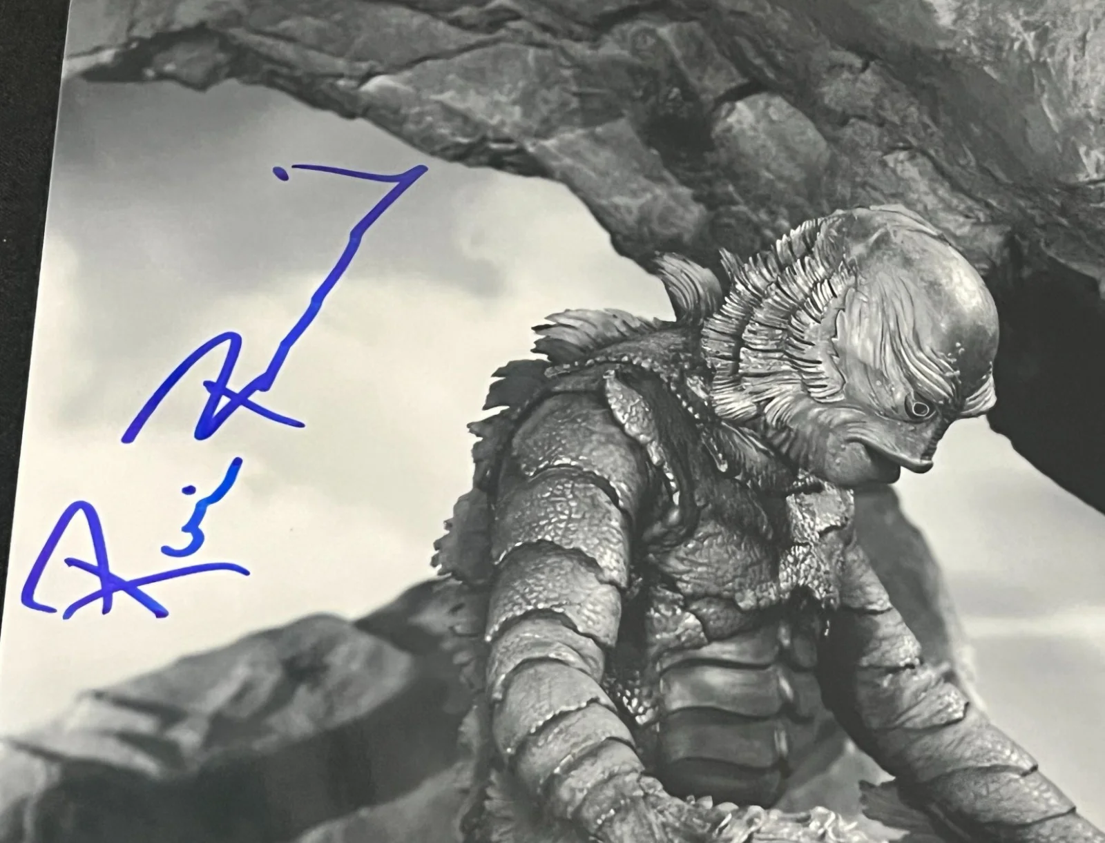 Julie Adams Ricou Browning — Julie Adams Ricou Browning Creature From The Black Lagoon Signed 8x10 Photo JSA, изображение 4
