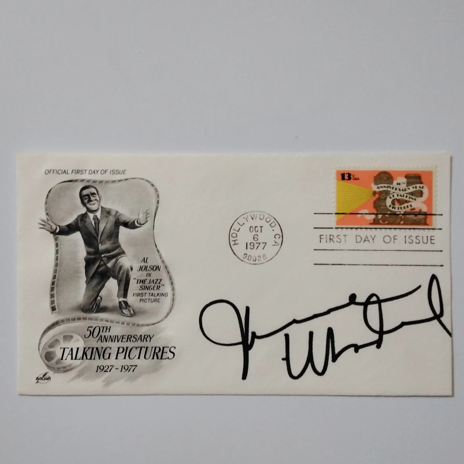 Joanne Woodward SIGNED 1977 Envelope Movie Actress 3 Faces Eve Hot Summer Newman, изображение 2
