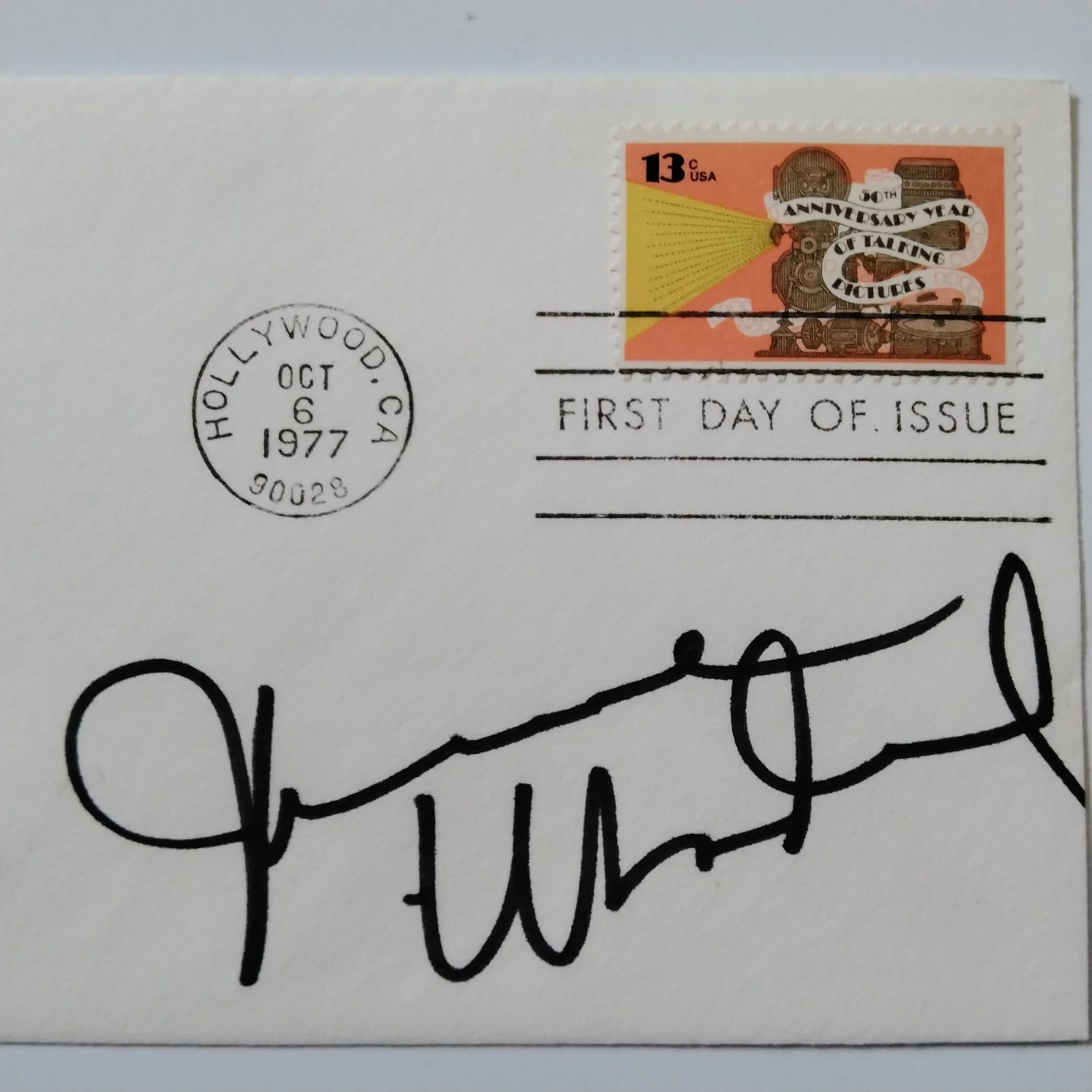 Joanne Woodward SIGNED 1977 Envelope Movie Actress 3 Faces Eve Hot Summer Newman, изображение 3