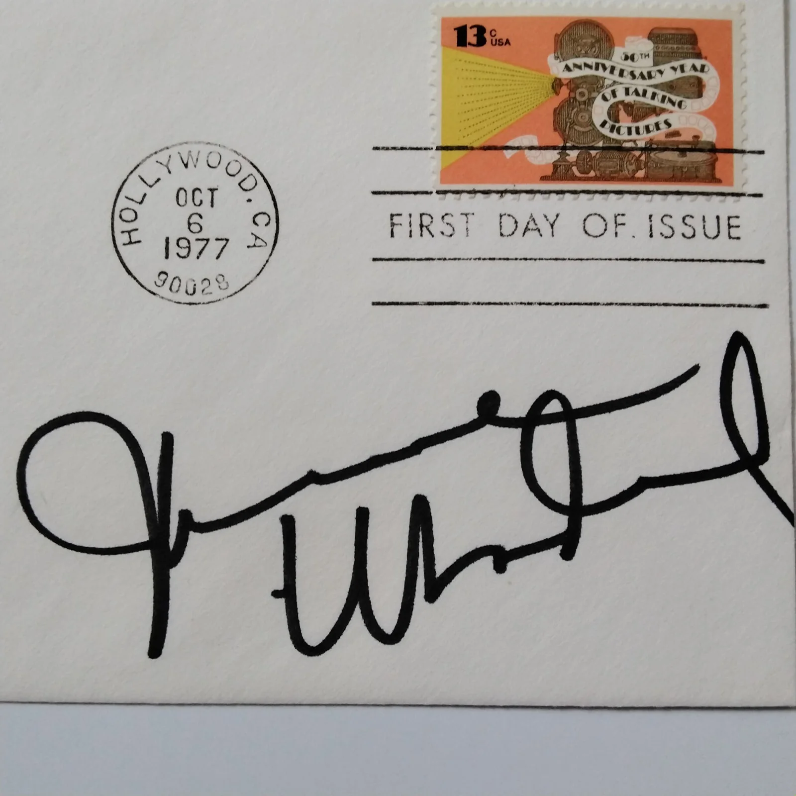 Joanne Woodward SIGNED 1977 Envelope Movie Actress 3 Faces Eve Hot Summer Newman, изображение 4