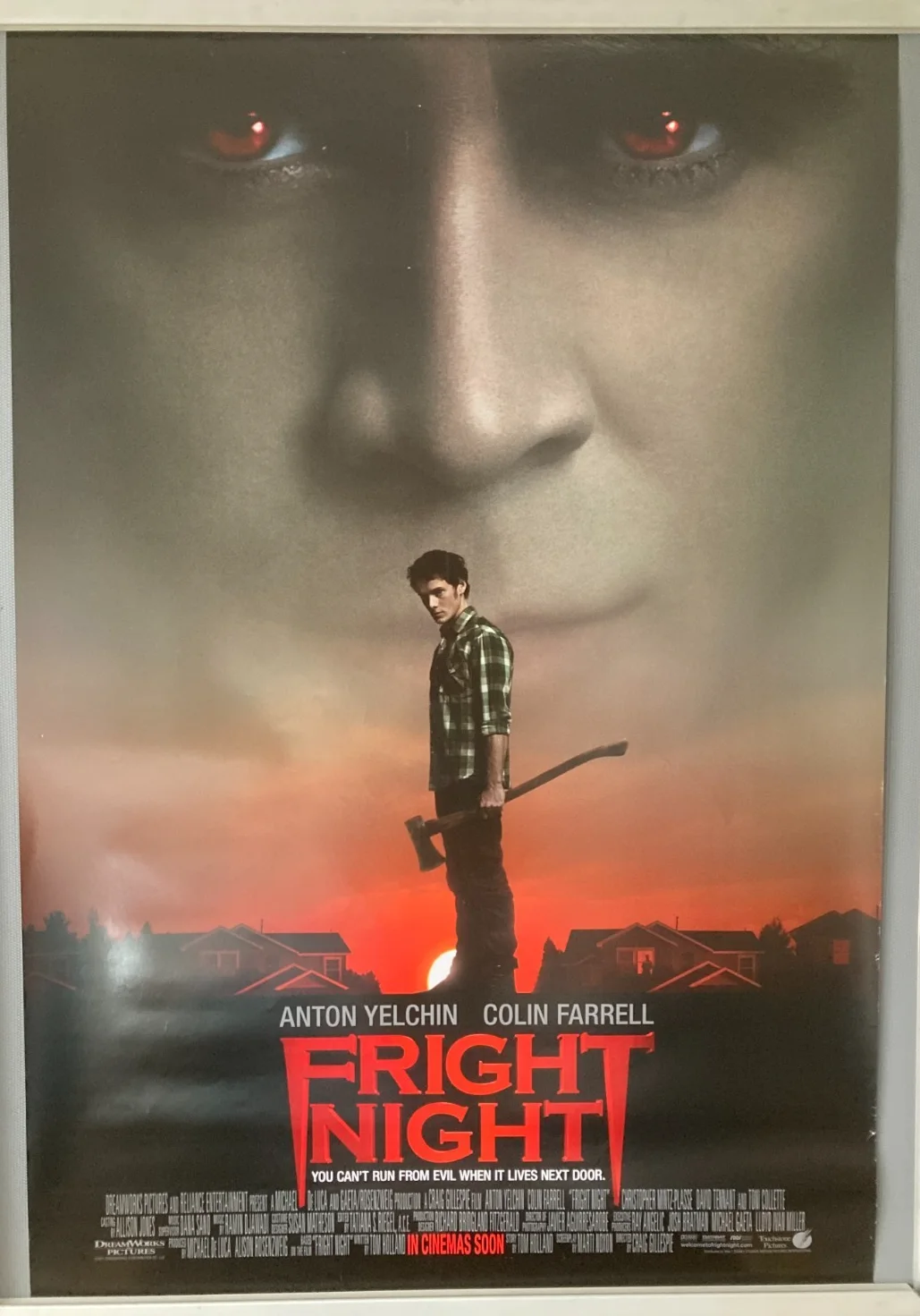 Cinema Poster: FRIGHT NIGHT 2011 (One Sheet) Anton Yelchin David Tennant, изображение 2