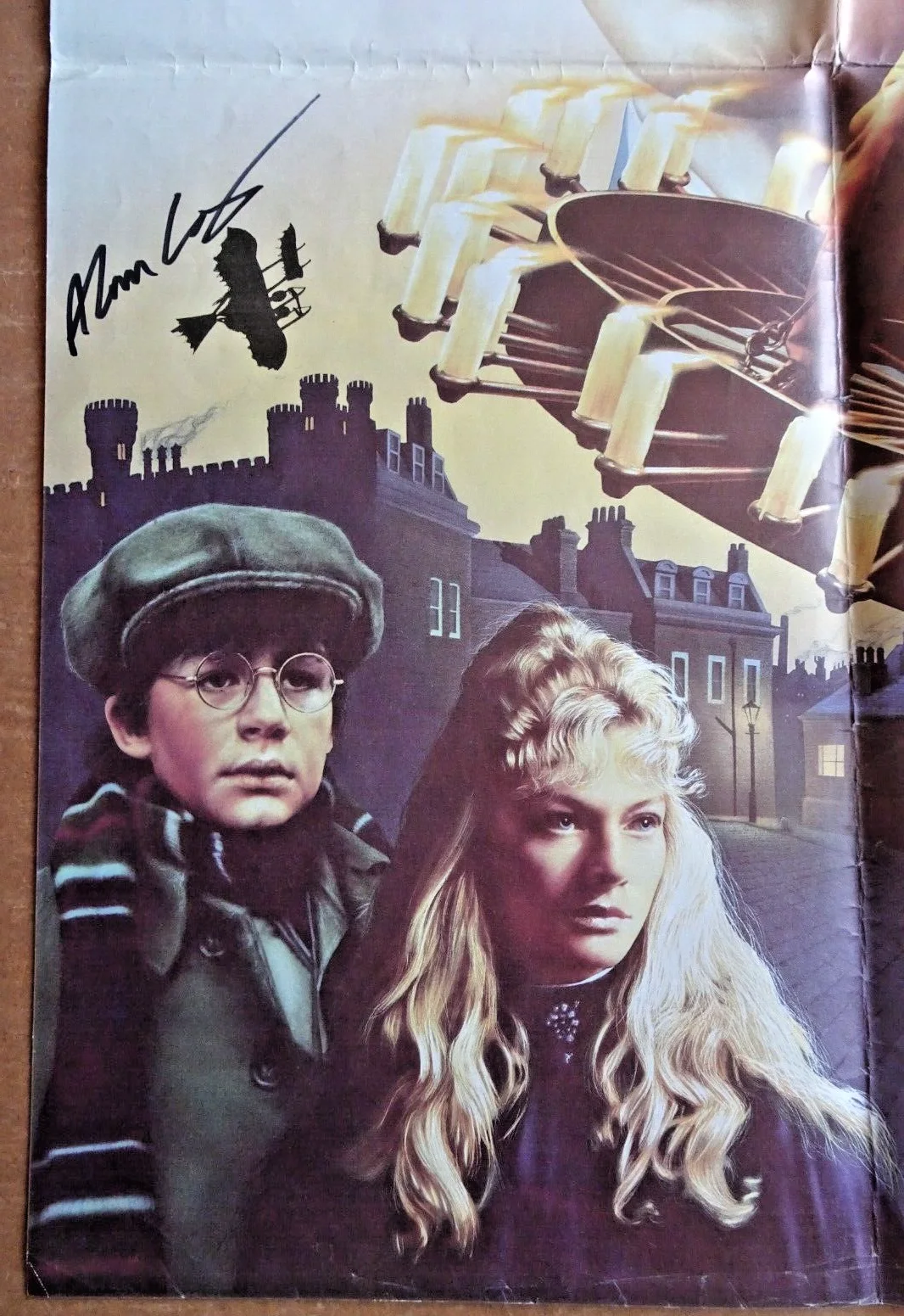 Young Sherlock Holmes Poster Signed Quad 1985 Nicholas Rowe Alan Cox Watson, image 5