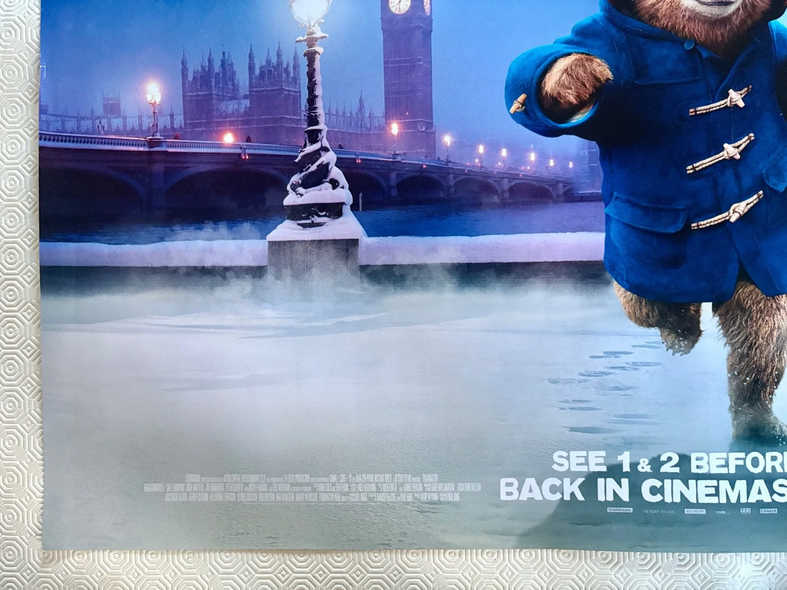 Paddington and Paddington 2 Original 2024 Double Bill DS Quad Poster, изображение 2
