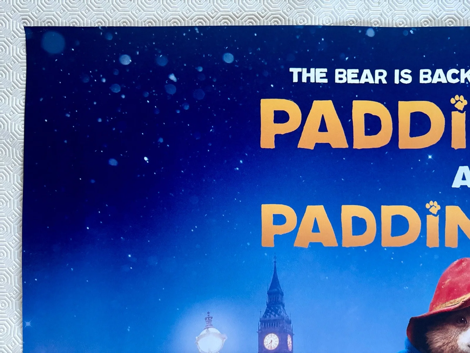 Paddington and Paddington 2 Original 2024 Double Bill DS Quad Poster, изображение 5