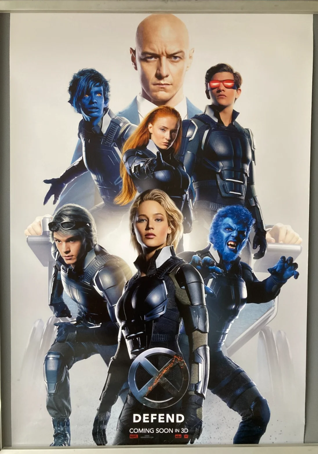 Cinema Poster: X-MEN APOCALYPSE 2016 (Defend One Sheet) Michael Fassbender, image 2
