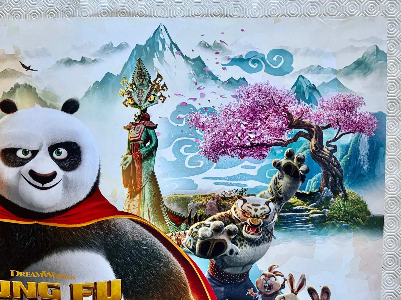 Kung Fu Panda 4 Original 2024 DS Quad Poster Jack Black Awkwafina, image 4
