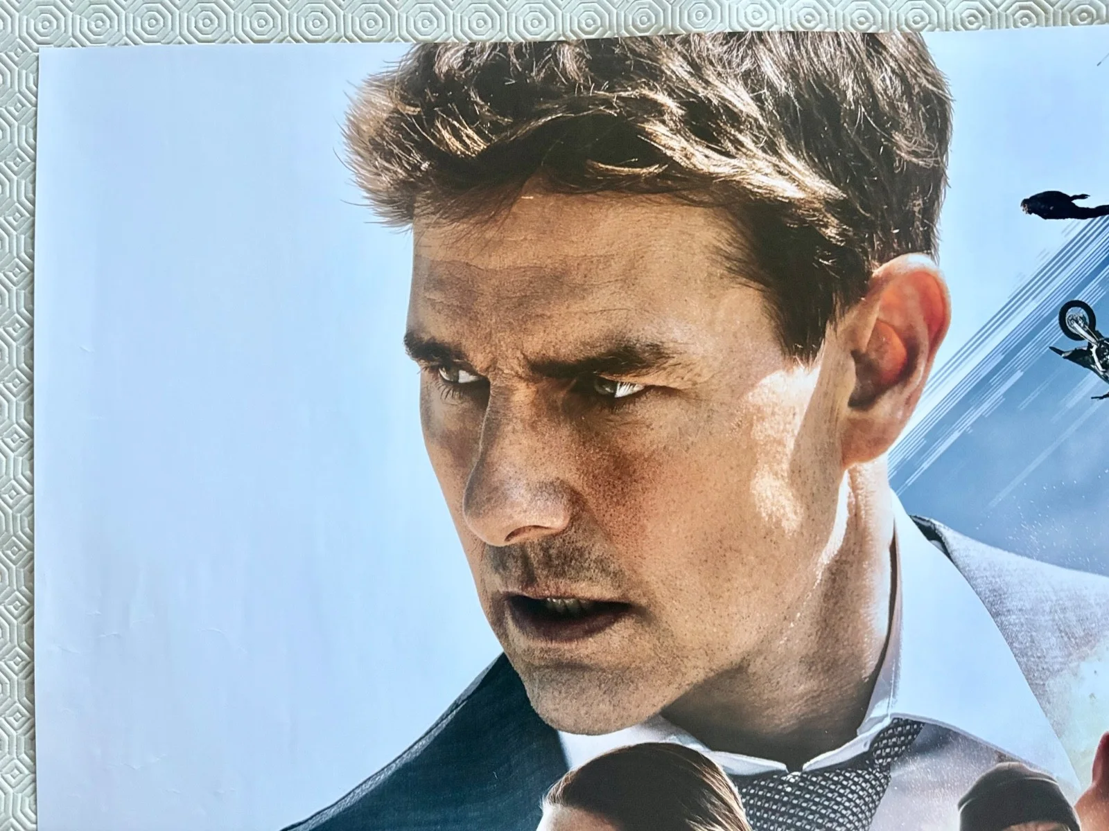 Mission Impossible Dead Reckoning Part 1 Original 2023 DS Quad Poster Tom Cruise, изображение 5