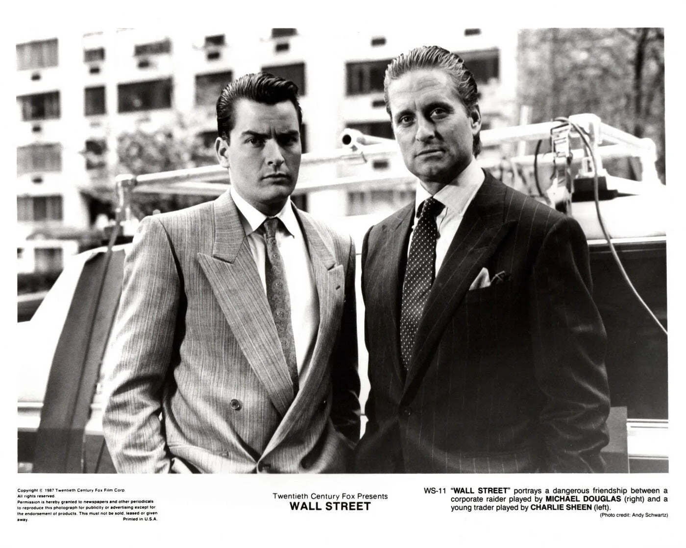 Wall Street (1987) Publicity Film Still - Framed, image 4