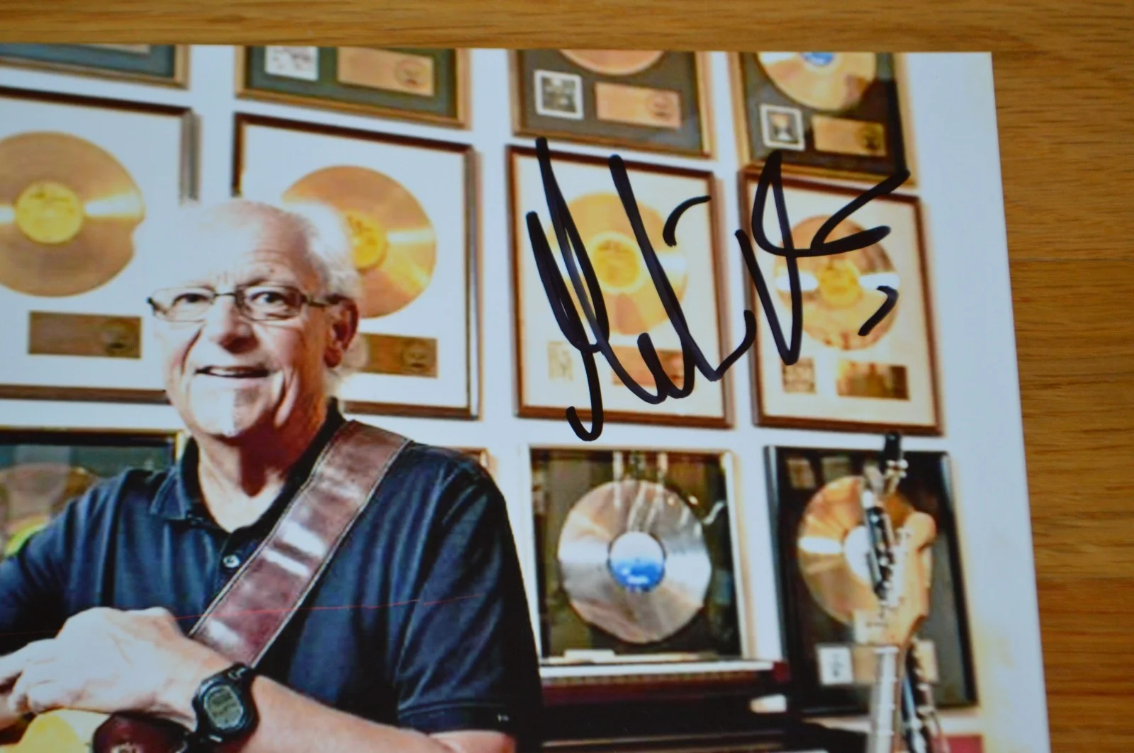 Jethro Tull ~ Martin Barre Autographed 8x10 Color Photo with JSA COA, image 3