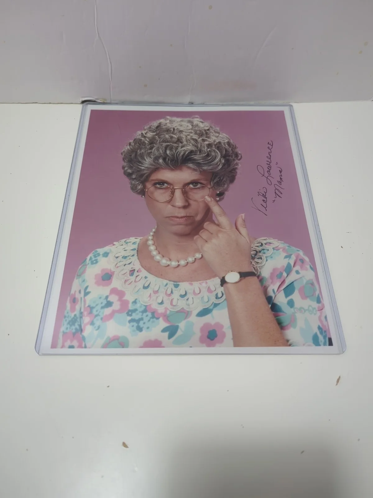 Vicky Lawrence — Vicky Lawrence Autographed Picture As "Mama", image 2