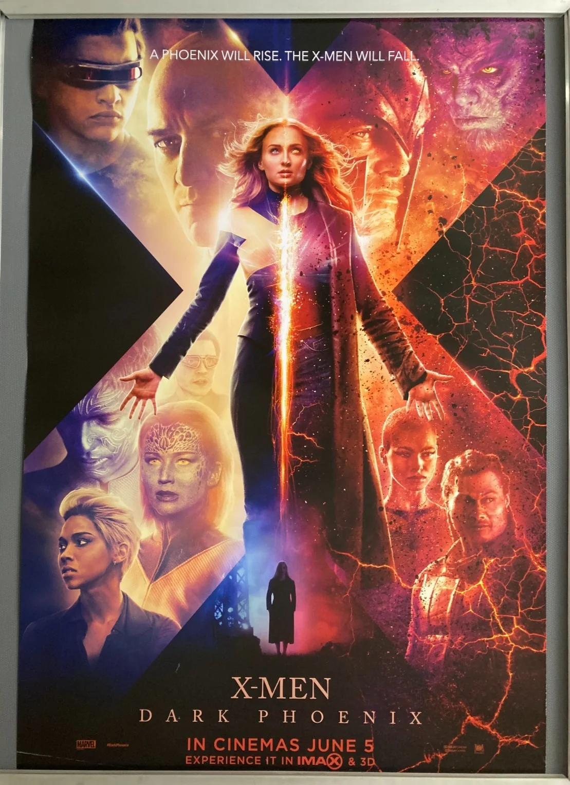 Cinema Poster: X-MEN DARK PHOENIX 2019 (Main One Sheet) Jennifer Lawrence, изображение 2