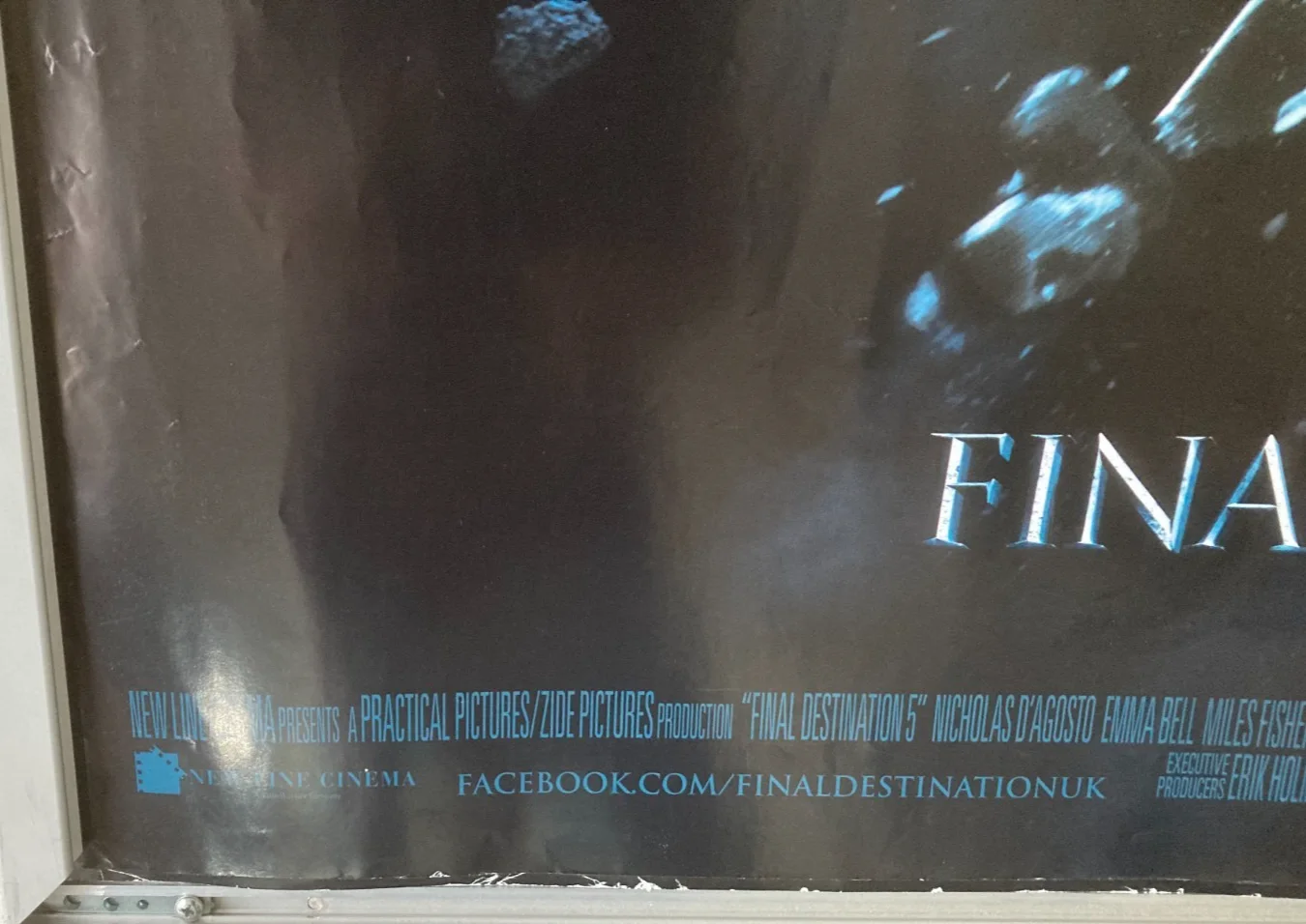 Cinema Poster: FINAL DESTINATION 5 2011 (Quad) Nicholas D'Agosto Arlen Escarpeta, image 3