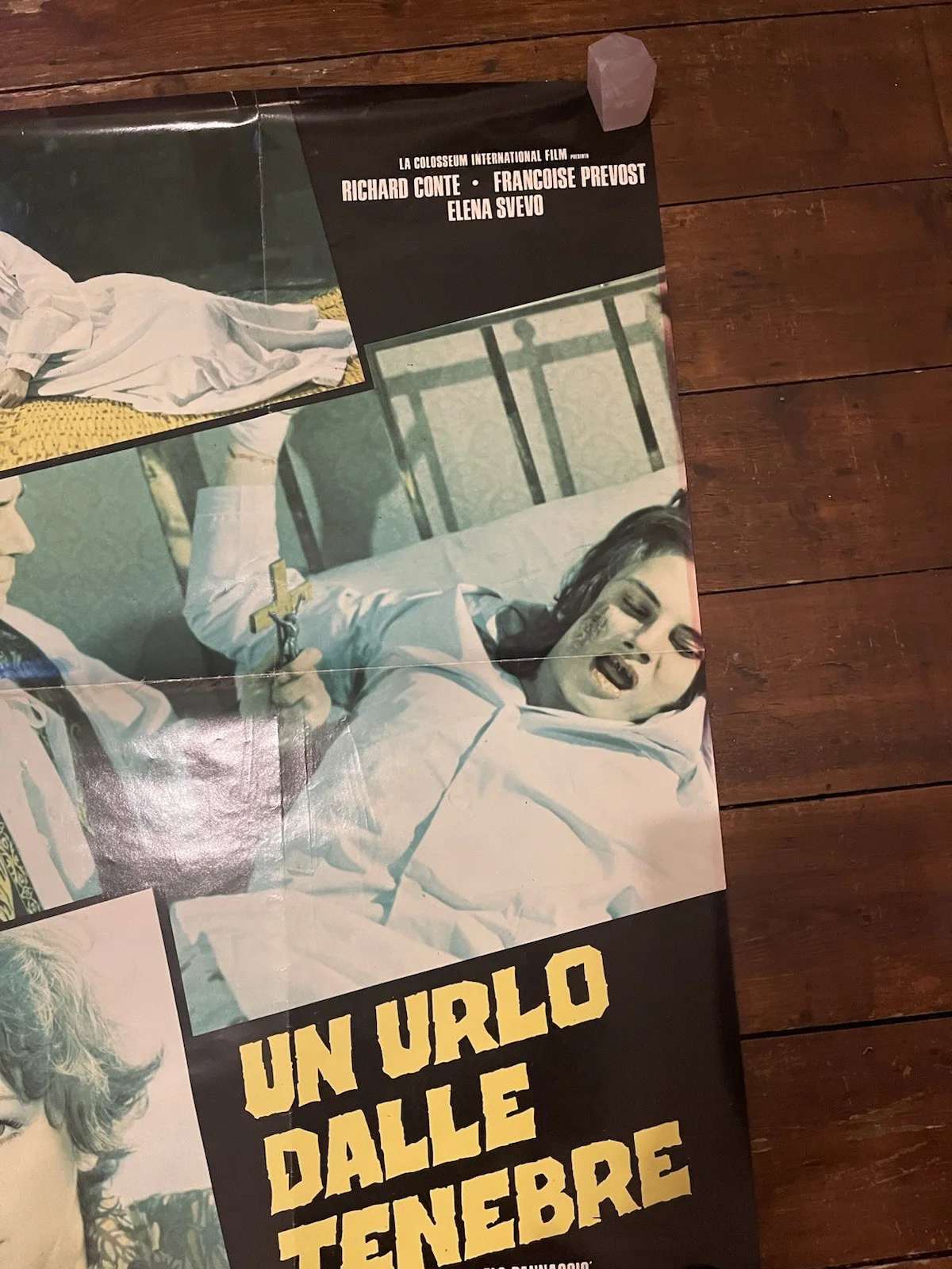 Un Irlo Dalle Tenebre Rare Poster Dario Argento Italian Horror, изображение 3