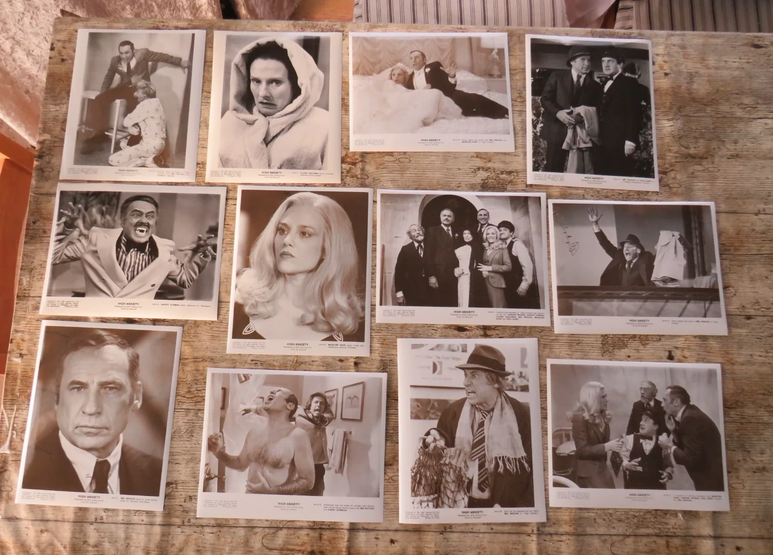 HIGH ANXIETY ORIGINAL 1977 CINEMA FILM MOVIE PRESS KIT Mel Brooks 15 PHOTOS 70's, изображение 4